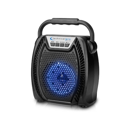 Technical Pro Rechargeable Battery Powered Bluetooth Speaker TE489595
